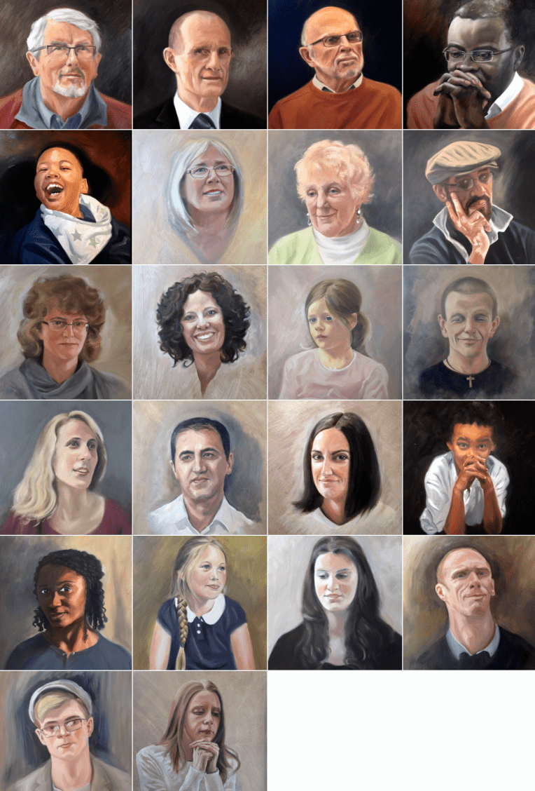 City Church Portraits by Alan Reed