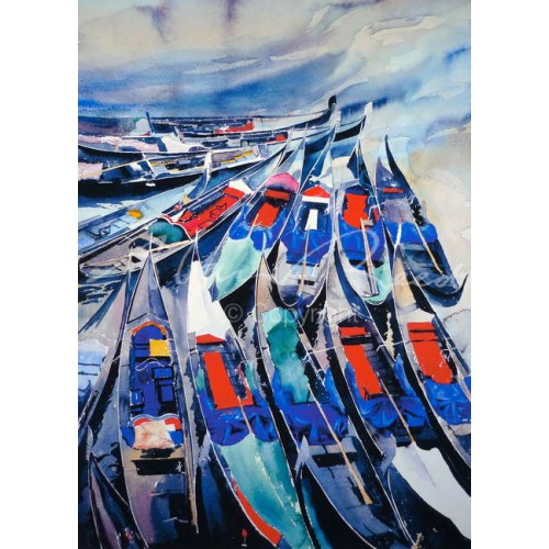 La Gondola, Venice Limited edition Print