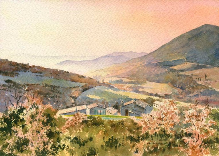 Casa San Gabriel, Umbria  by Alan Reed 