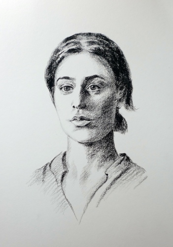 Emanuela - a portrait by Alan Reed